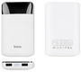 Внешний аккумулятор Hoco B29 белый ( 3.7 В ) 10000 мАч ; для моб телефонов ( 5 В ) ≈ 6000 мАч