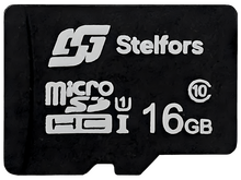 Карта памяти MicroSD 16 Гб Stelfors UHS-I Класс 10 , ST-16GBSD10U1-00