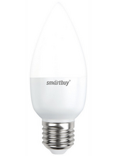 Лампа светодиодная E27 SmartBuy C37 , 5 Bт , 4000 , холодный свет , SBL-C37-05-40K-E27
