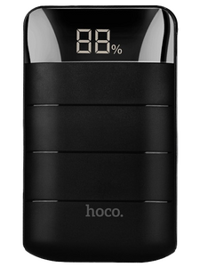 Внешний аккумулятор Hoco B29 чёрный ( 3.7 В ) 10000 мАч ; для моб телефонов ( 5 В ) ≈ 6000 мАч