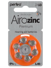 Батарейка для слуховых аппаратов ZA13 Perfeo ( AC13, DA13, PR48, PR13 ) BL6 , PF ZA13/6BL 