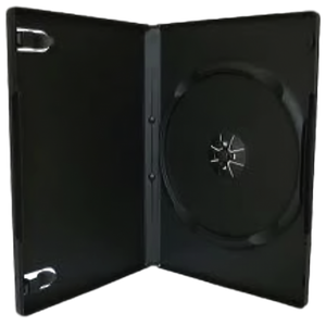 BOX на 1 DVD ,  9 мм , чёрный , глянцевый , BX000845