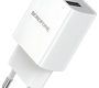 Сетевое зарядное USB устройство ( 2 USB выхода ) Borofone BA53A Powerway , 5 В , 2.1 А , белое