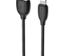 Кабель Borofone BX19 Benefit джек USB - джек Lightning , 1.3 А , 1 метр , чёрный