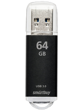 Флеш-накопитель USB 3.0 64 Гб SmartBuy V-Cut Series , чёрный , SB64GBVC-K3