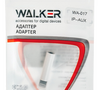 Переходник Walker WA-017 джек Lightning - гнездо 3.5 , белый , для наушников