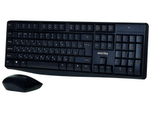 Беспроводной набор SmartBuy SBC-207295AG-K One клавиатура + мышь , чёрные