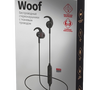 Гарнитура беспроводная спортивная вакуумная ( с кнопкой ответа ) Perfeo Woof Bluetooth V4.2 , чёрная