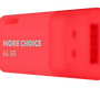 Флеш-накопитель USB 64 Гб More Choice MF64 , красный , MF64Red