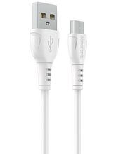 Кабель Borofone BX51 Triumph джек USB - джек micro USB , 2.4 А , 1 метр , белый