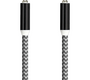 Кабель SmartBuy A-35-35box black джек 3.5 - джек 3.5 , 1 метр , нейлоновая оплётка , чёрный