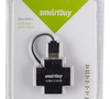 USB HUB SmartBuy SBHA-6900-K , 4 порта , чёрный