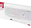 Клавиатура с подсветкой USB SmartBuy SBK-333U-W One , белая