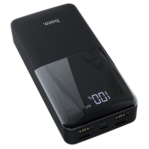 Внешний аккумулятор Hoco J42A чёрный ( 3.7 В ) 20000 мАч ; для моб телефонов ( 5 В ) ≈ 11800 мАч