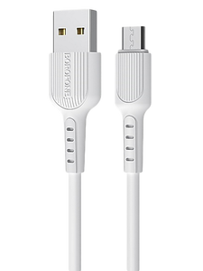 Кабель Borofone BX16 Easy джек USB - джек micro USB , 2.4 А , 1 метр , белый