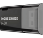 Флеш-накопитель USB 64 Гб More Choice MF64 , чёрный , MF64Black
