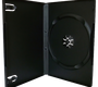 BOX на 1 DVD , 14 мм , чёрный , глянцевый