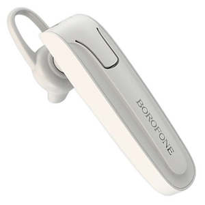 Гарнитура беспроводная ( в 1 ухо , с кнопкой ответа ) Borofone BC21 Encourage Bluetooth V4.2 , белая