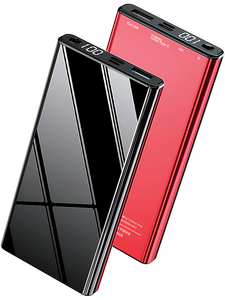 Внешний аккумулятор Peston T1 красно-чёрный ( 3.7В ) 10000 мАч ; для моб телефонов ( 5В ) ≈ 6000 мАч