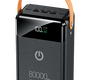 Внешний аккумулятор Perfeo PF_C3699 чёрный (3.7В) 80000 мАч; для моб тел (5В) ≈ 48000 мАч, 3A, QC3.0