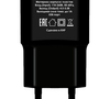 Сетевое зарядное USB устройство ( 1 USB выход ) Krutoff CH-01 , 1 A , чёрное