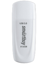 Флеш-накопитель USB 3.0 512 Гб SmartBuy Scout Series , белый , SB512GB3SCW