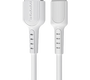 Кабель Borofone BX16 Easy джек USB - джек USB Type-C , 3 А , 1 метр , белый