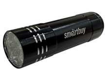 Фонарик ручной SmartBuy SBF-103-B , чёрный ( 3 батарейки R3 в комплект не входят , 9 LED , 0.5 Вт ) 