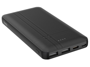 Внешний аккумулятор Hoco J48 чёрный ( 3.7 В ) 10000 мАч ; для моб телефонов ( 5 В ) ≈ 5900 мАч