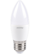 Лампа светодиодная E27 SmartBuy C37 , 9.5 Bт , 6000 , холодный дневной свет , SBL-C37-9_5-60K-E27