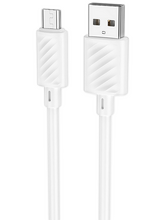 Кабель Hoco X88 Gratified джек USB - джек micro USB , 2.4 А , 1 метр , белый