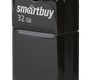 Флеш-накопитель USB 32 Гб SmartBuy Art Series , мини , чёрный , SB32GBAK