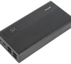 Внешний аккумулятор Perfeo PF_D0161 чёрный (3.7В) 30000 мАч; для моб тел (5В) ≈ 18000 мАч, 3A, QC3.0