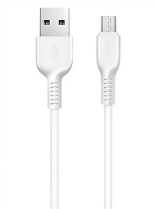 Кабель Hoco X20 Flash джек USB - джек micro USB , 2 А , 2 метра , белый