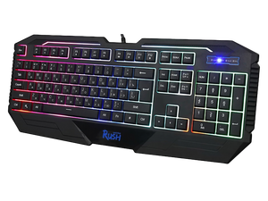 Клавиатура с подсветкой USB SmartBuy SBK-304GU-K Rush , чёрная