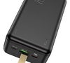 Внешний аккумулятор Hoco J87B чёрный (3.7 В) 30000 мАч ; для моб телефонов (5 В) ≈ 17700 мАч , QC3.0