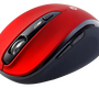 Мышь беспроводная SmartBuy SBM-612AG-RK , беззвучная , красно-чёрная