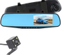 Автомобильный видеорегистратор ( зеркало ) TDS TS-CAR13, 2 камеры, 1920x1080, 640x480, mp4, до 32 Гб