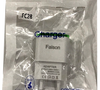 Сетевое зарядное USB устройство ( 2 USB выхода ) Faison FC23 , 5 В , 2.1 А , белое , техпак