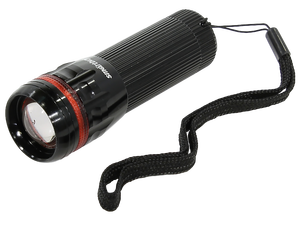 Фонарик ручной SmartBuy SBF-305-3ААА , чёрный ( 3 батарейки R3 в комплект не входят , 1 LED , 3 Вт )