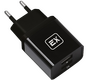 Сетевое зарядное USB устройство ( 2 USB выхода ) Exployd EX-Z-610 , 5 В , 2.1 А + 1 A , чёрное
