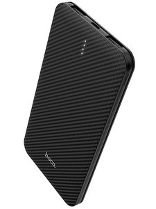 Внешний аккумулятор Hoco B37 чёрный ( 3.7 В ) 5000 мАч ; для моб телефонов ( 5 В ) ≈ 3000 мАч 