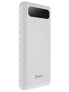 Внешний аккумулятор Hoco B20A белый ( 3.7 В ) 20000 мАч ; для моб телефонов ( 5 В ) ≈ 12000 мАч