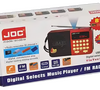 Портативная акустика Bluetooth JOC H110BT , 3 Вт , аккумулятор 18650 , чёрная