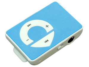 MP3 плеер TDS MD-125 ( поддержка MicroSD до 32 Гб ) , синий