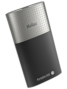 Внешний накопитель SSD USB Type-C 3.2 250 Гб Netac Z9 , чёрно-серебристый , NT01Z9-250G-32BK