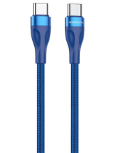 Кабель Borofone BX61 Source джек USB Type-C - джек USB Type-C , 60 Вт , 3 А , 1 метр , синий
