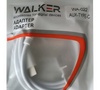 Кабель Walker WA-022 джек USB Type-C - джек 3.5 , 1 метр , белый