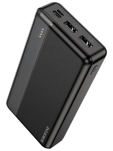 Внешний аккумулятор Borofone BJ24A чёрный ( 3.7 В ) 20000 мАч; для моб телефонов ( 5 В ) ≈ 11800 мАч