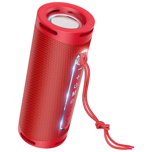 Портативная акустика Bluetooth V5.0 Hoco HC9 Dazzling Pulse , 10 Вт , красная 